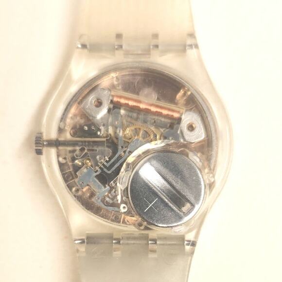Swatch watch OLYMPIC TEAM AUSTRIA GZ150K 1996 Olympic Specials New old stock - Picture 7 of 8